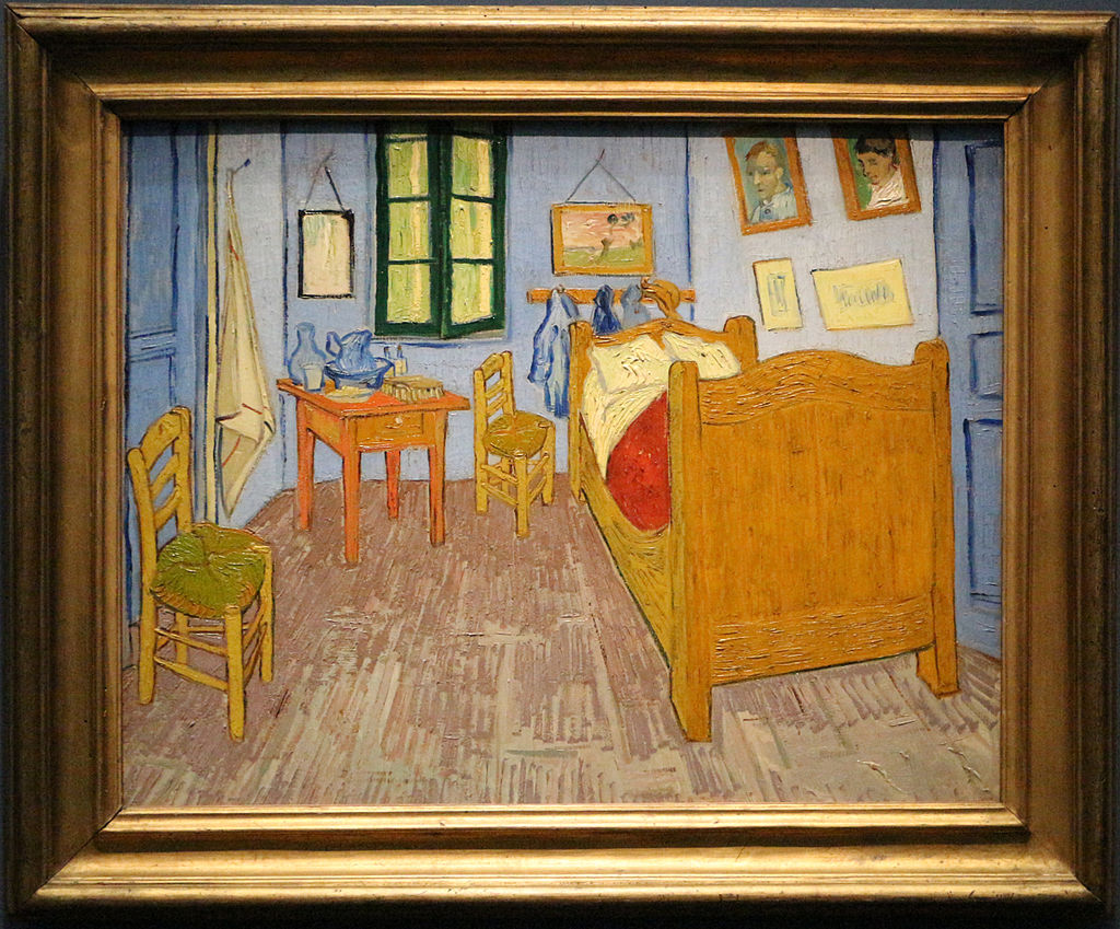 Vincent van Gogh's bedroom in Arles, France